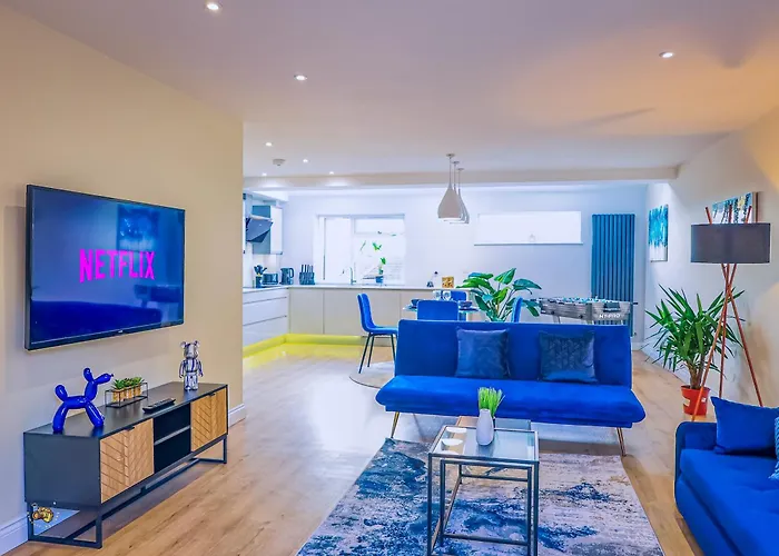 Nyaraló Deja Blue Luxury 3br By Altoluxoexperience Short Lets & Serviced With Free Wifi & Parking